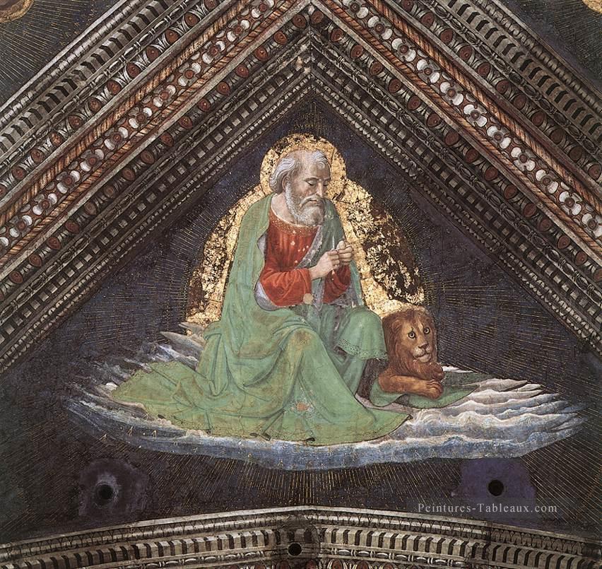 St marque L’évangéliste Renaissance Florence Domenico Ghirlandaio Peintures à l'huile